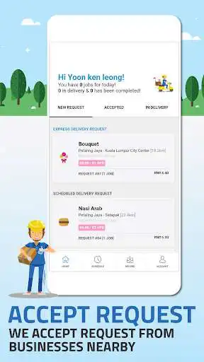 Play Parago Runner - Get Paid Delivering Stuff! as an online game Parago Runner - Get Paid Delivering Stuff! with UptoPlay