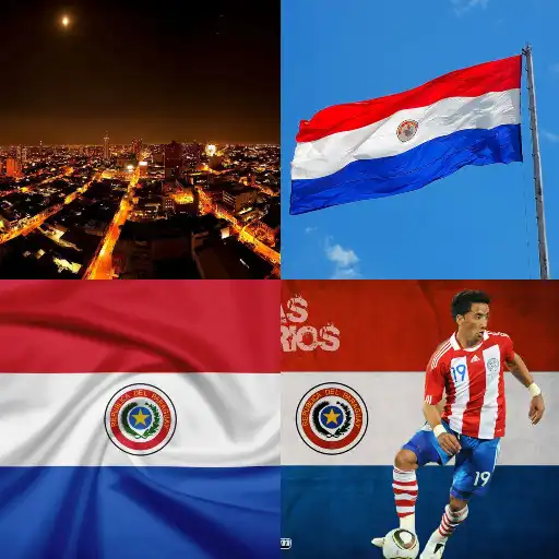 Play Paraguay Flag Wallpaper: Flags and Country Images APK