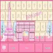 Free play online Paris Pink Keyboard APK