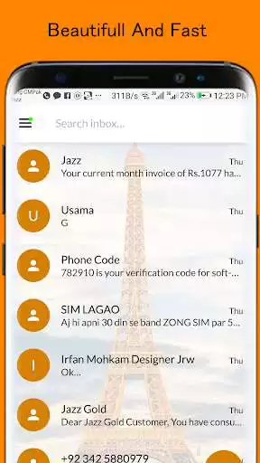 Play Paris SMS Theme  and enjoy Paris SMS Theme with UptoPlay