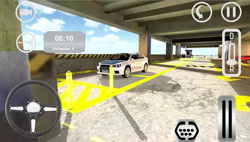 Play parking lot simulator