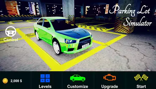 Play parking lot simulator