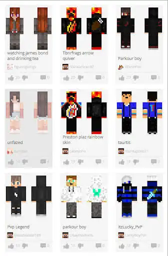 Play Parkour Skins For MCPE  and enjoy Parkour Skins For MCPE with UptoPlay