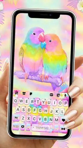 Play Parrot Love Keyboard Background  and enjoy Parrot Love Keyboard Background with UptoPlay