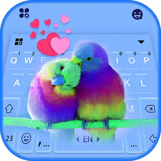 Play Parrots Love Keyboard Background APK