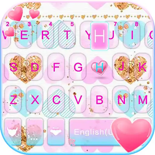 Play Pastel Heart Love Keyboard Theme APK