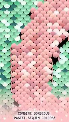 Play Pastel Sequin Flip Wallpaper