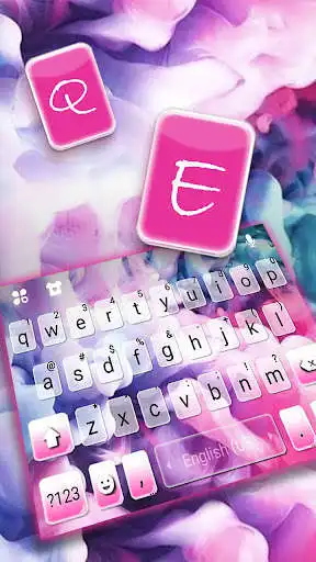 Play Pastel Smoke Keyboard Theme  and enjoy Pastel Smoke Keyboard Theme with UptoPlay