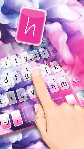 Play Pastel Smoke Keyboard Theme as an online game Pastel Smoke Keyboard Theme with UptoPlay