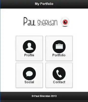 Play Paul Sheridan ePortfolio