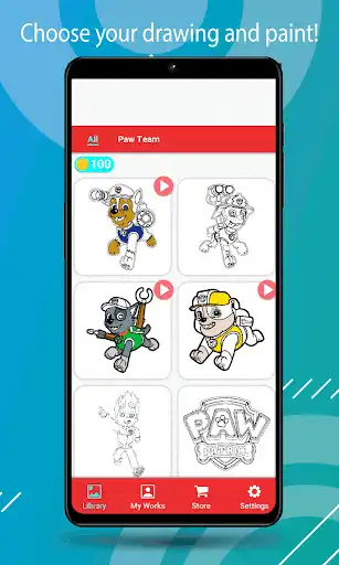 Play Paw Color by Numbers  and enjoy Paw Color by Numbers with UptoPlay