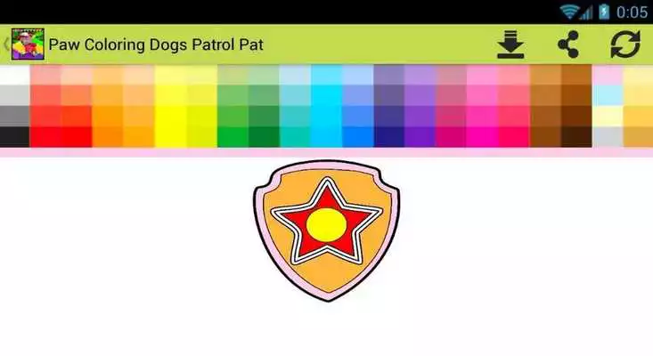 Play Paw Coloring Dogs Patrol Pat