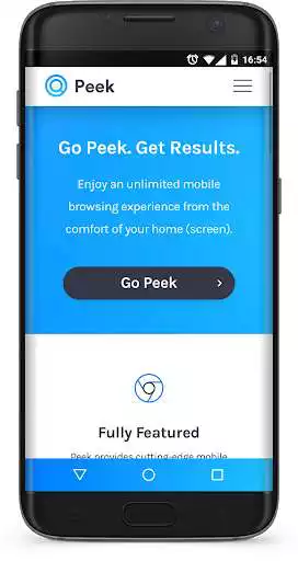 Play APK Peek Browser  and enjoy Peek Browser with UptoPlay com.rdbrck.peek