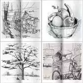 Free play online Pencil Art Sketches Gallery APK