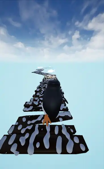 Play Penguin Run 3D as an online game Penguin Run 3D with UptoPlay