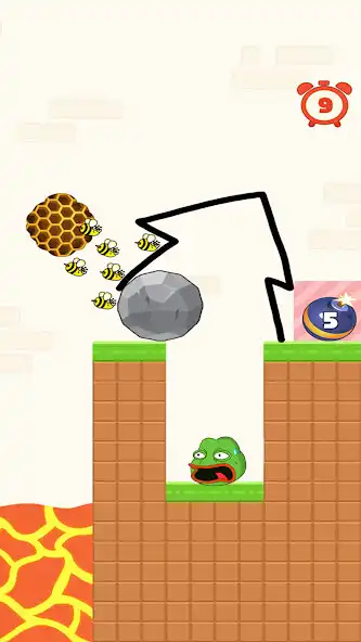 Play Pepe Rescue - Draw 2 Save  and enjoy Pepe Rescue - Draw 2 Save with UptoPlay