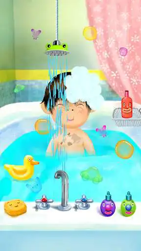 Play Pepi Bath as an online game Pepi Bath with UptoPlay