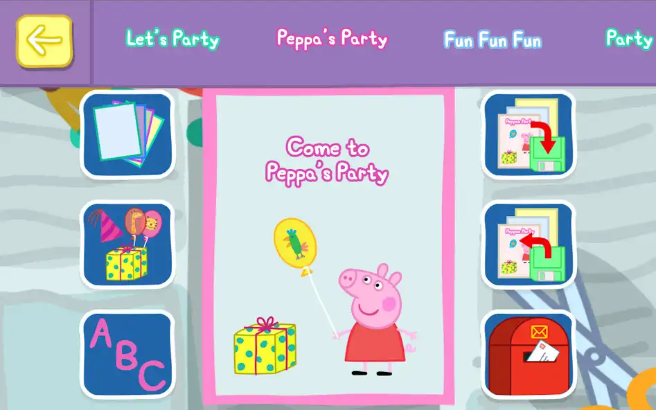 Play Peppa Pig: Party Time as an online game Peppa Pig: Party Time with UptoPlay