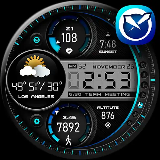 Play PER009 - Mesa Watch Face APK