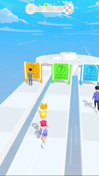 Play Perfect Run (Trivia) as an online game Perfect Run (Trivia) with UptoPlay