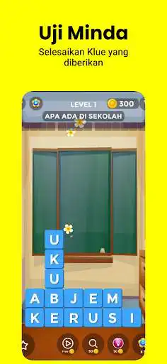 Play Perkataan Meletop! - Permainan Teka Silang Kata  and enjoy Perkataan Meletop! - Permainan Teka Silang Kata with UptoPlay