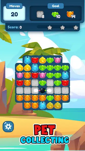 Play Pet Collecting: Puzzle Game as an online game Pet Collecting: Puzzle Game with UptoPlay