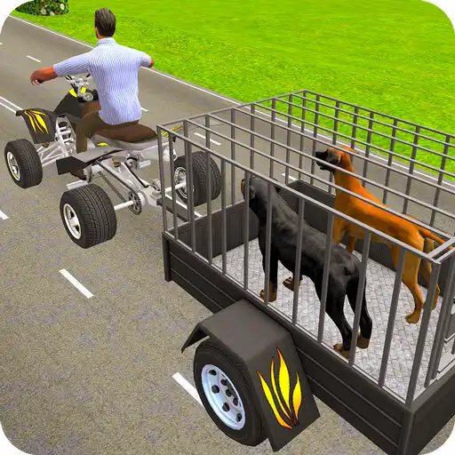 Play Pet Dog ATV Cargo Transport 3D APK