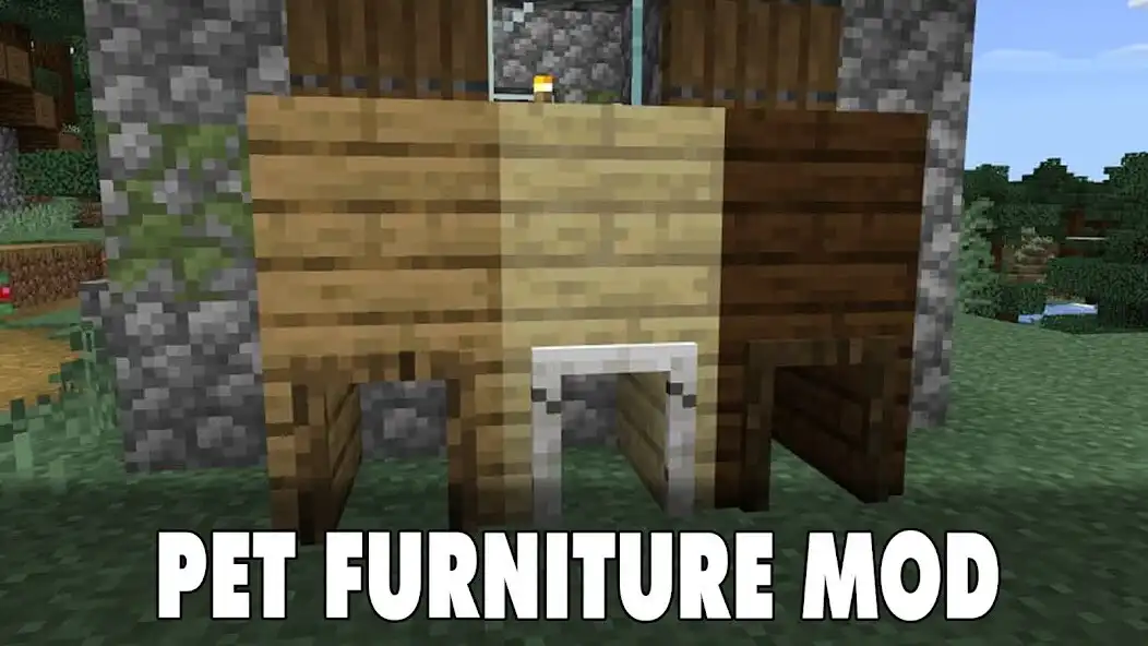 Play Pet Furniture Mod in Minecraft as an online game Pet Furniture Mod in Minecraft with UptoPlay