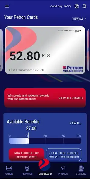 Play Petron Value Card as an online game Petron Value Card with UptoPlay