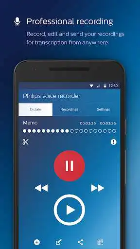 Play Philips voice recorder