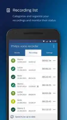 Play Philips voice recorder