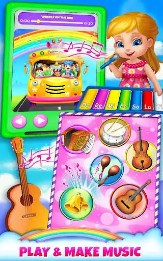 Play Phone for Kids - All in One as an online game Phone for Kids - All in One with UptoPlay