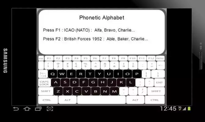 Play Phonetic Alphabet