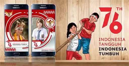 Play Photoframes Kemerdekaan Indonesia 2021  and enjoy Photoframes Kemerdekaan Indonesia 2021 with UptoPlay