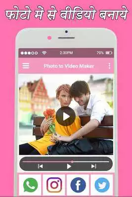 Play Photo me se Video Banaye