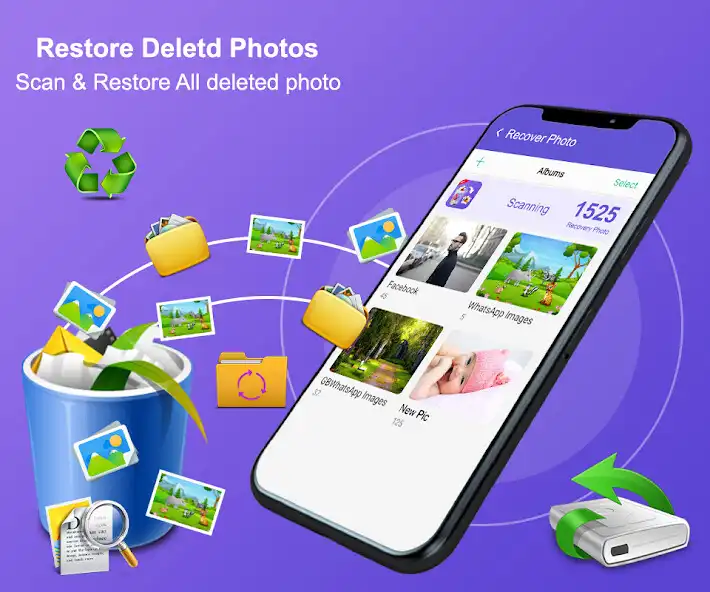 Play Photo Recovery Deleted Photos as an online game Photo Recovery Deleted Photos with UptoPlay