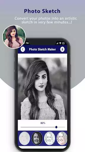 Play Photo Sketch as an online game Photo Sketch with UptoPlay