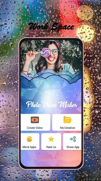 Play Photo Video maker : video from Photos with Music as an online game Photo Video maker : video from Photos with Music with UptoPlay