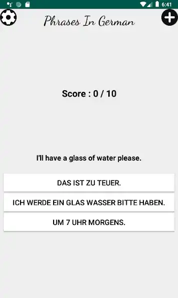 Play Phrases In German as an online game Phrases In German with UptoPlay