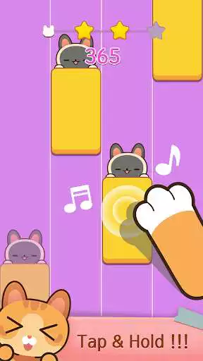 Play Piano Cat Tiles - Room Design as an online game Piano Cat Tiles - Room Design with UptoPlay