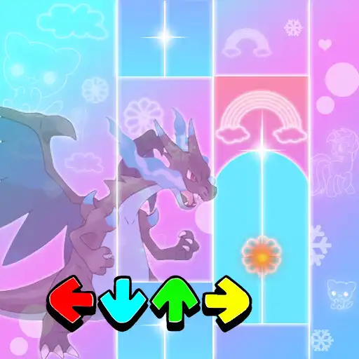 Play Piano for Mega Charizard Tiles APK