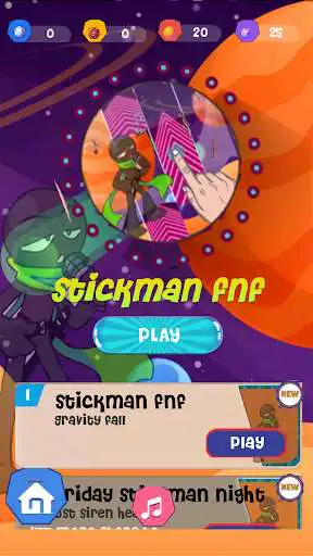 Play Piano Friday Stickman Mod - music Funkin Night as an online game Piano Friday Stickman Mod - music Funkin Night with UptoPlay