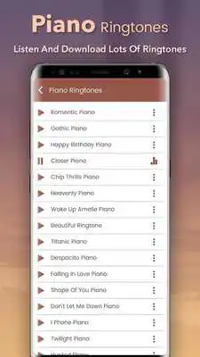 Play Piano Ringtones