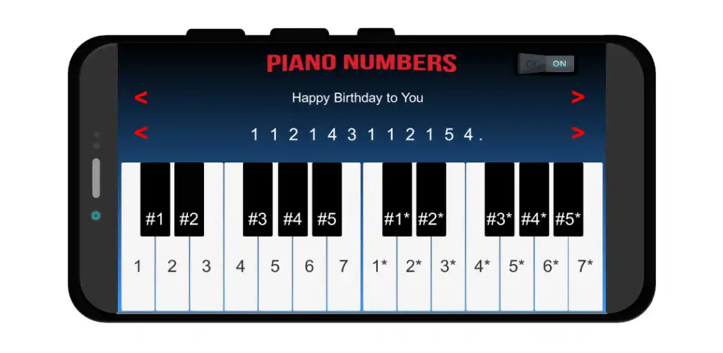 Play Piano with Numbers  and enjoy Piano with Numbers with UptoPlay