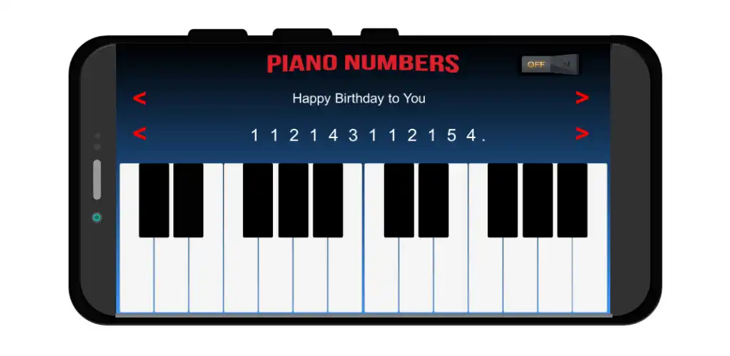 Play Piano with Numbers as an online game Piano with Numbers with UptoPlay