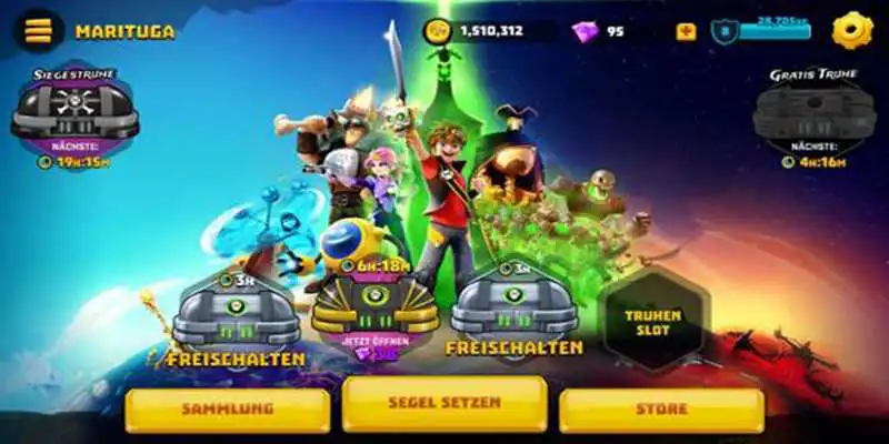 Play PickClips ZAK Pirate Team and Friend