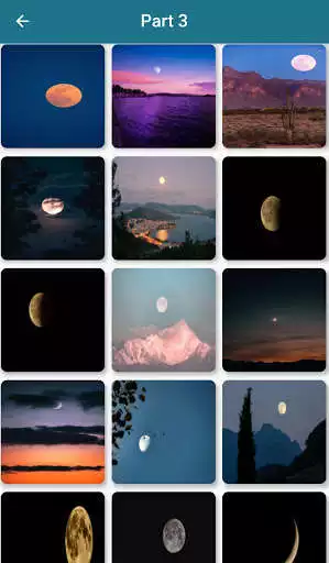 Play pictures of the moon  and enjoy pictures of the moon with UptoPlay