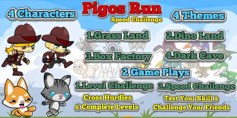 Play Pigos Run - Speed Challenge