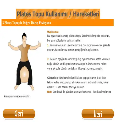 Play Pilates Egzersizleri as an online game Pilates Egzersizleri with UptoPlay