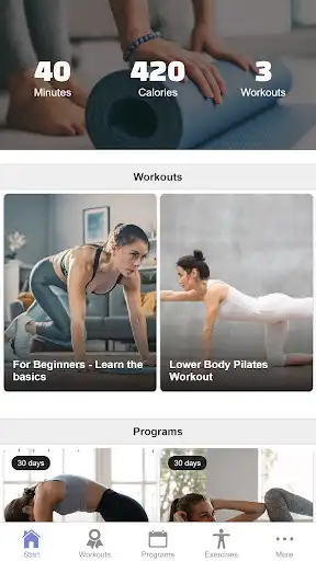 Play Pilates Exercises - All Levels  and enjoy Pilates Exercises - All Levels with UptoPlay